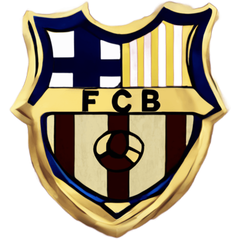 Escudo barça emoji