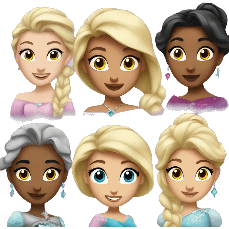 Disney Princesses  emoji