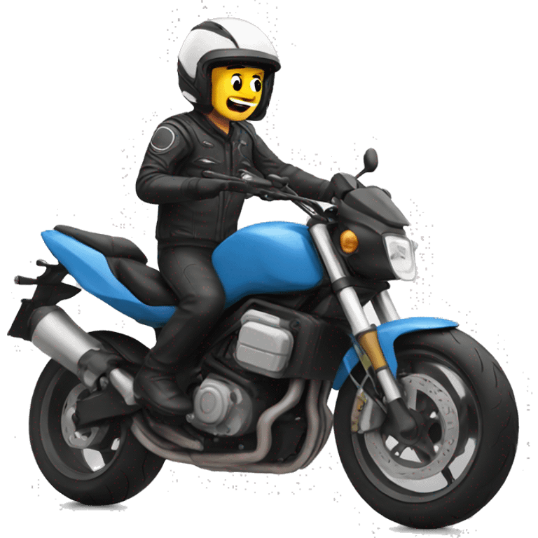 Motard emoji