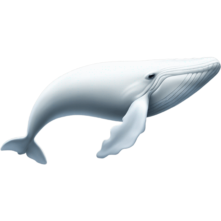 white whale , underside emoji