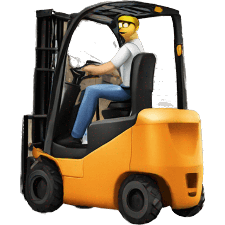 forklift warehouse emoji