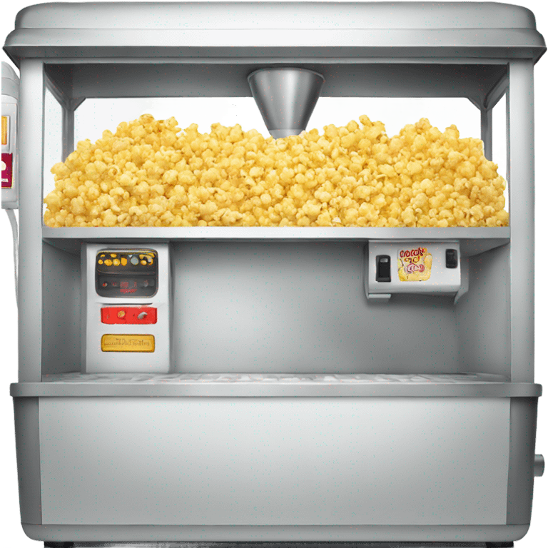 Popcorn machine emoji