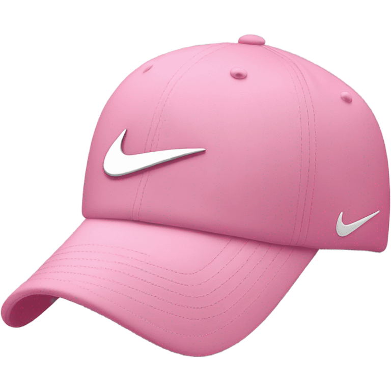 the pink nike cap emoji