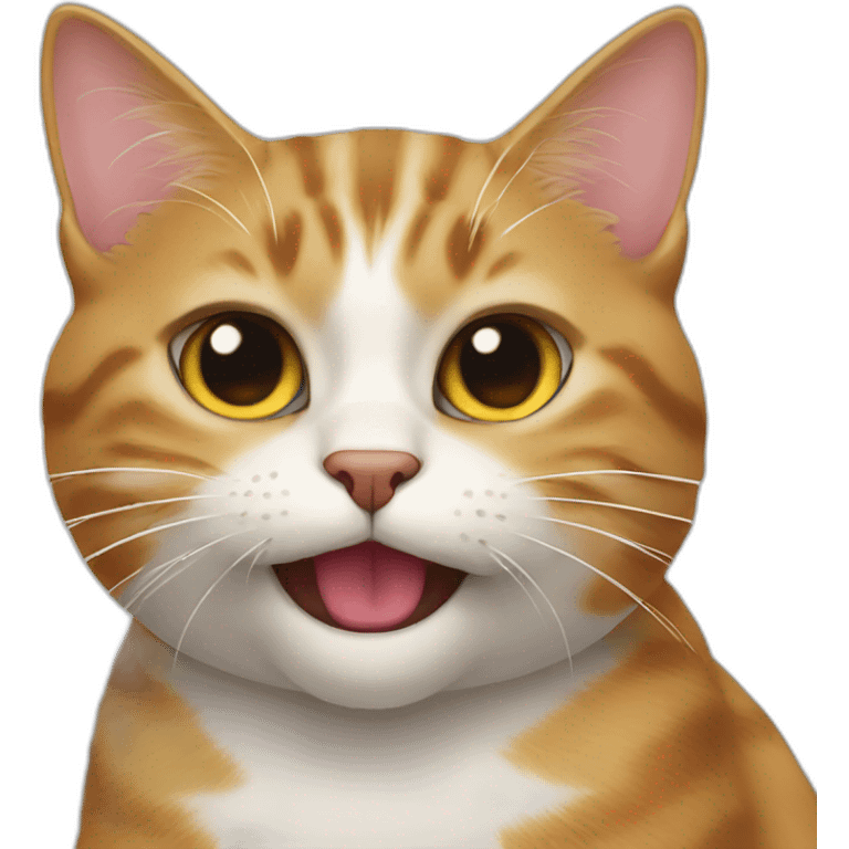 cat licking his chops emoji