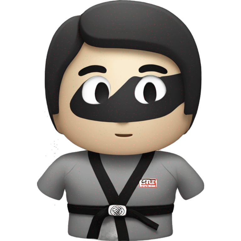 Jiu Jitsu Black Belt, Only The Belt emoji