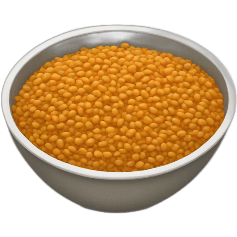 Bowl of lentils emoji