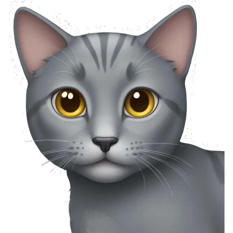 gray cat emoji