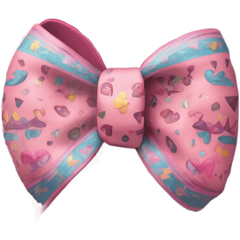 Girly bow  emoji