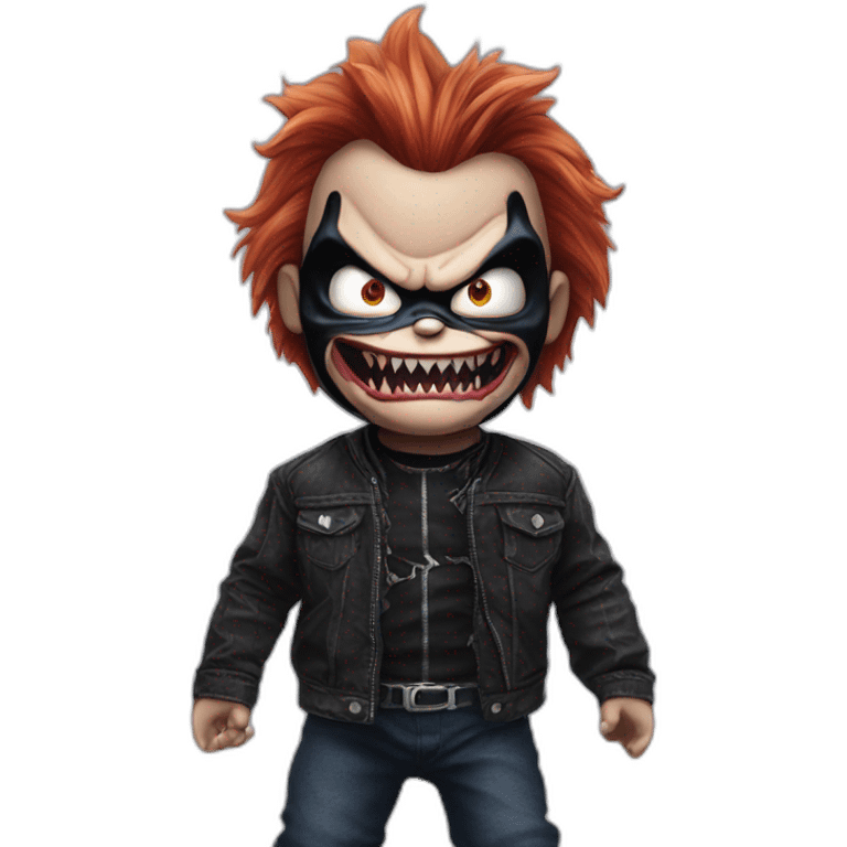 Chucky as venom emoji