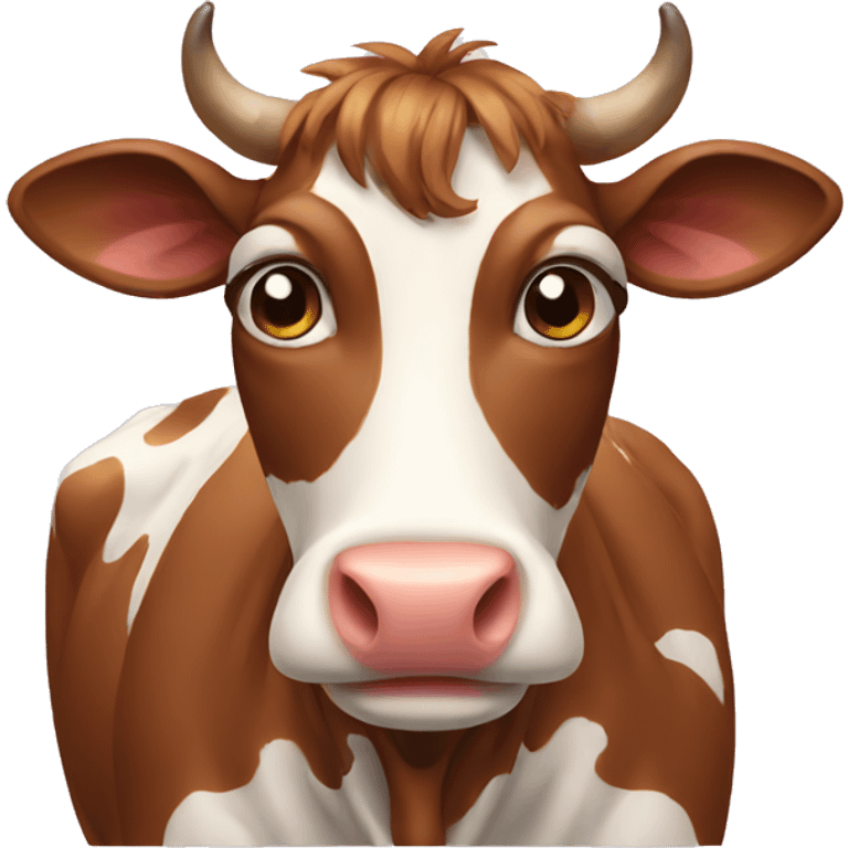 Cow emoji