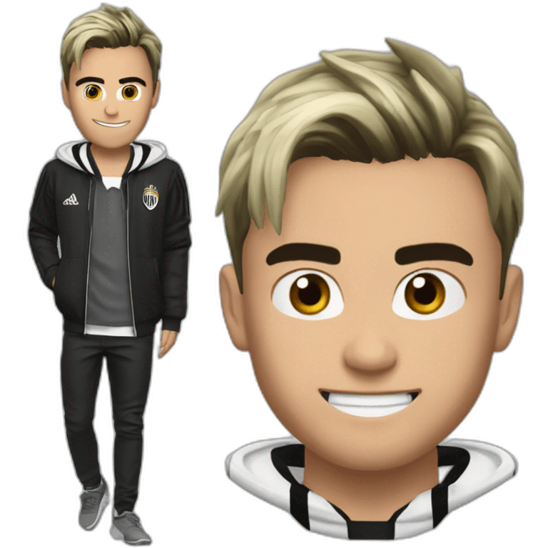 Festejo de dybala emoji