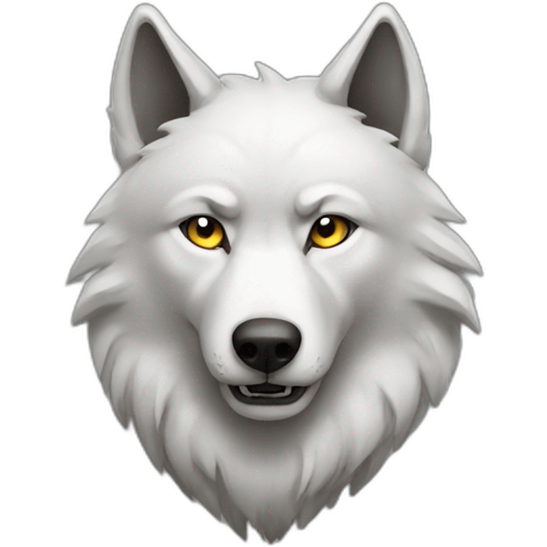 hurt wolf emoji