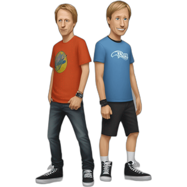 Tony Hawk and Jason ellis emoji