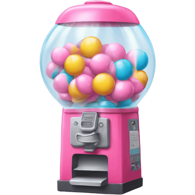 Bubble gum machine  emoji