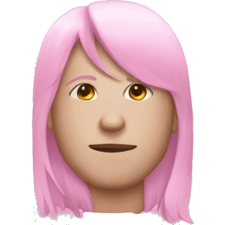 Pink tres emoji