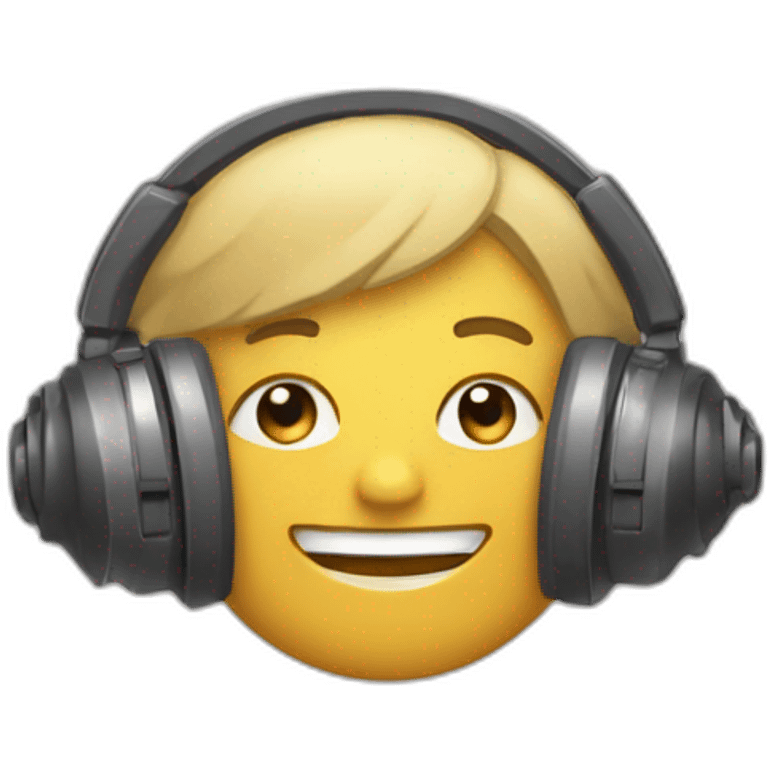 Écouter de la musique emoji