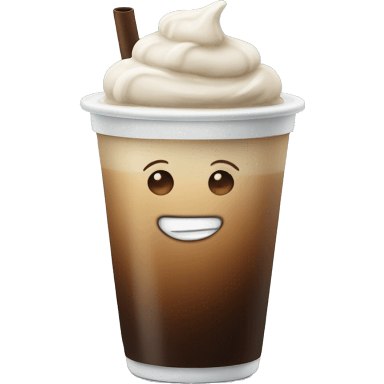 Ice coffe emoji