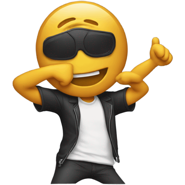 Dabbing emoji