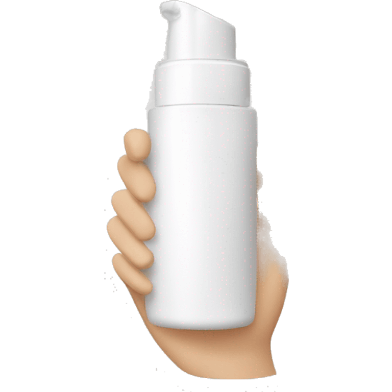 hand cream bottle emoji