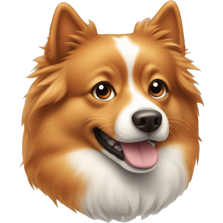 Dog ginger spitz emoji