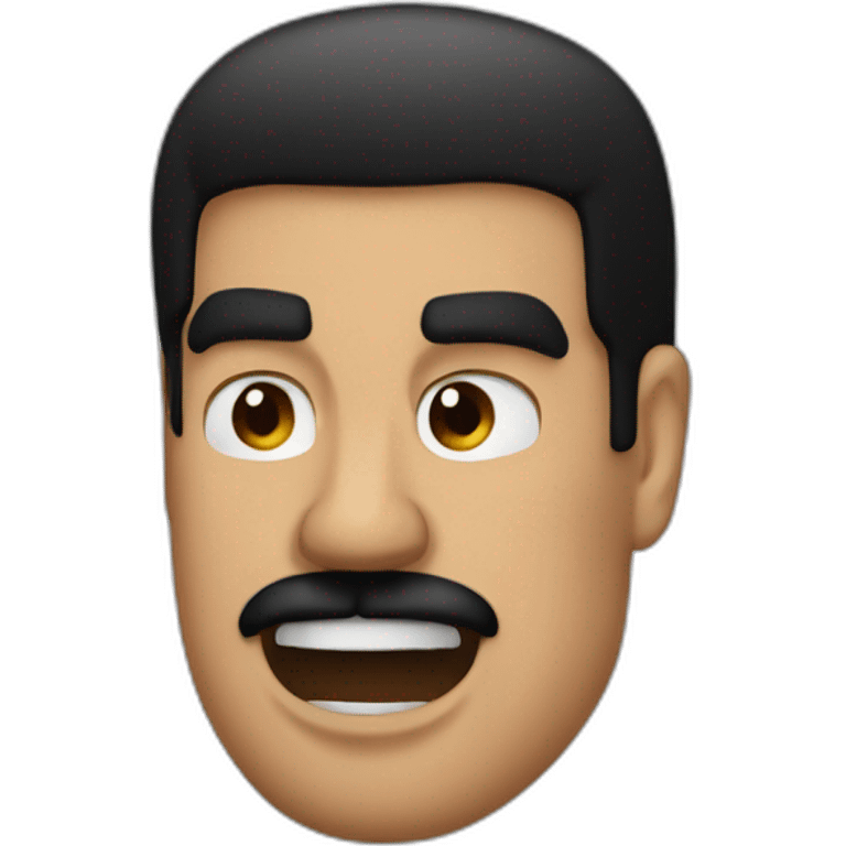 Nicolas maduro being punched emoji