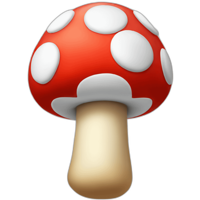 super mario mushroom emoji