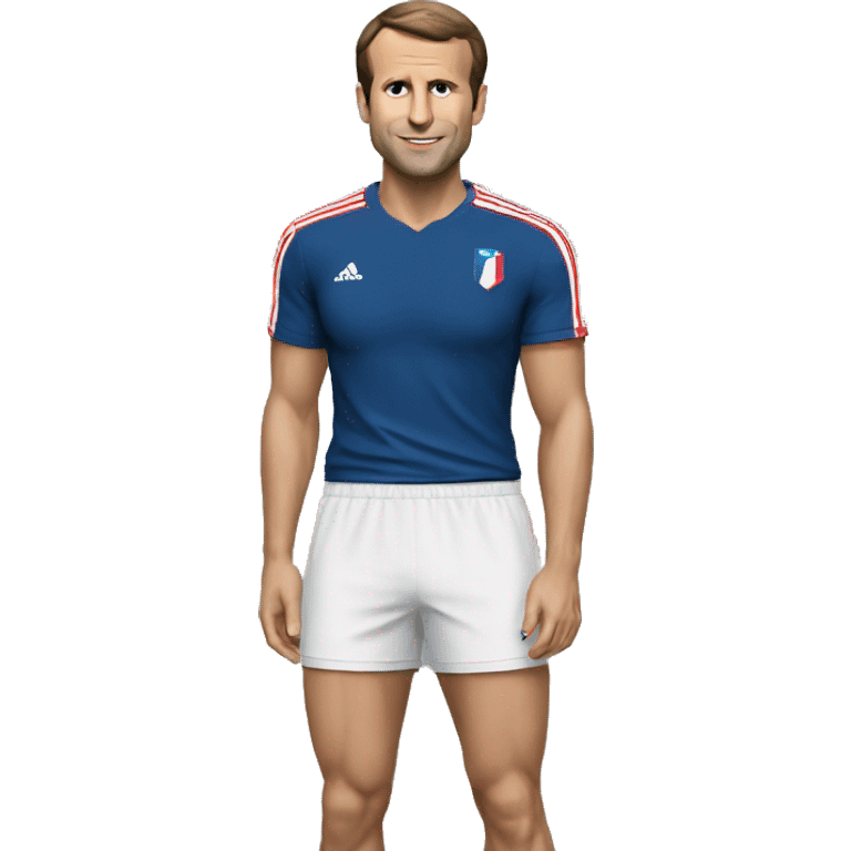 Macron en Shorts  emoji