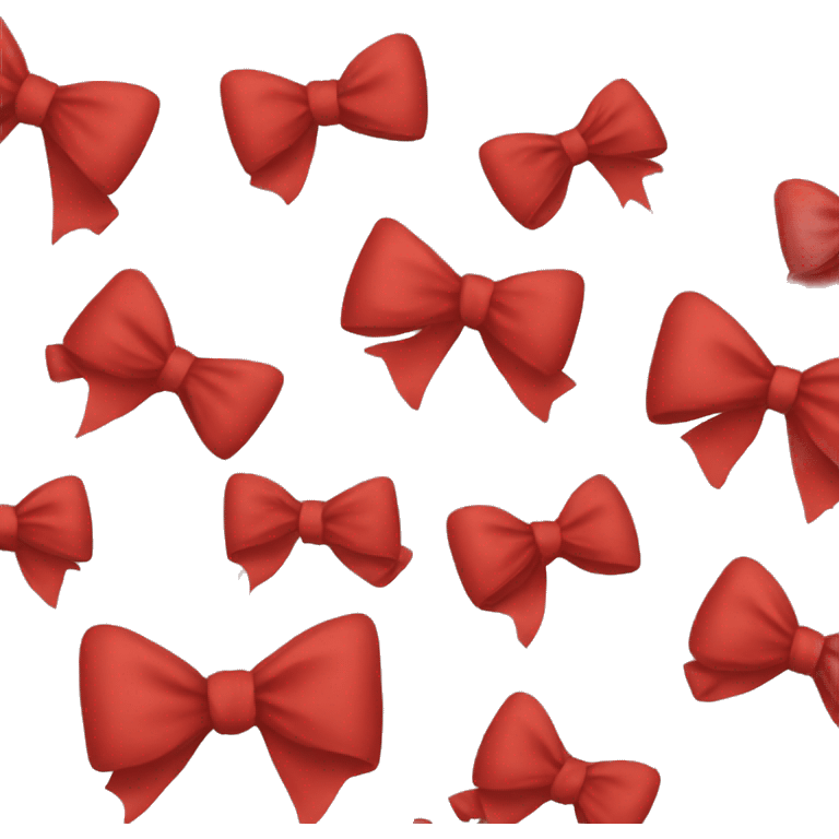 Red bow emoji