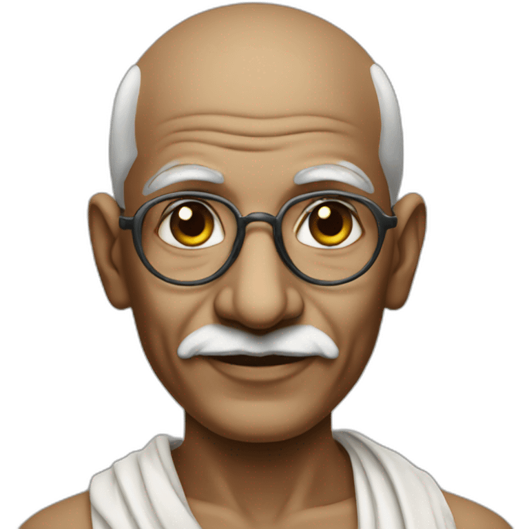 Gandhi emoji