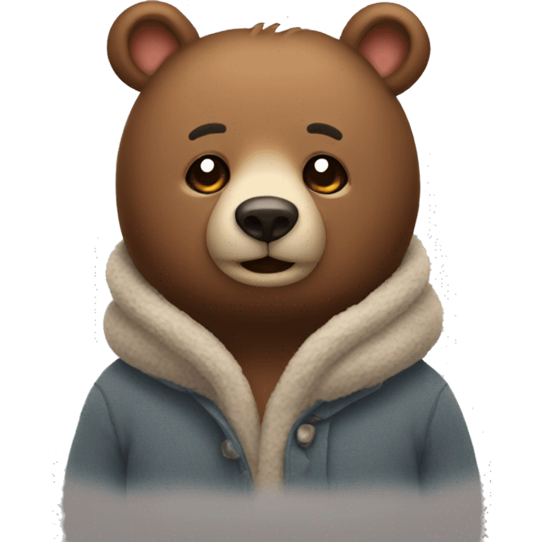 Cozy bear emoji