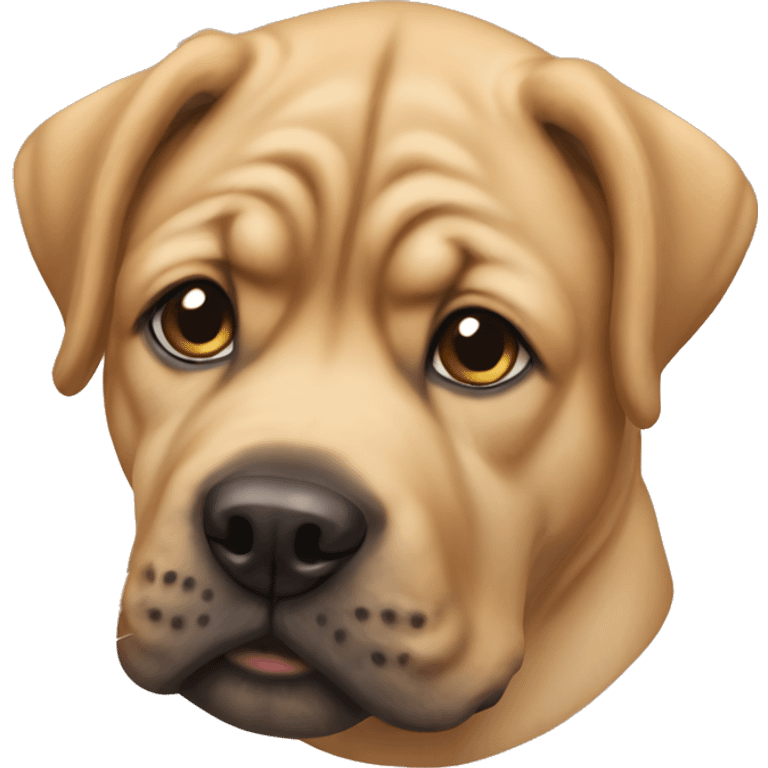 Shr-pei dog  emoji