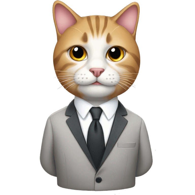 Cat wearing suits  emoji