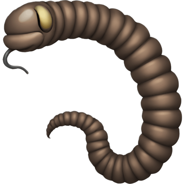 worm emoji