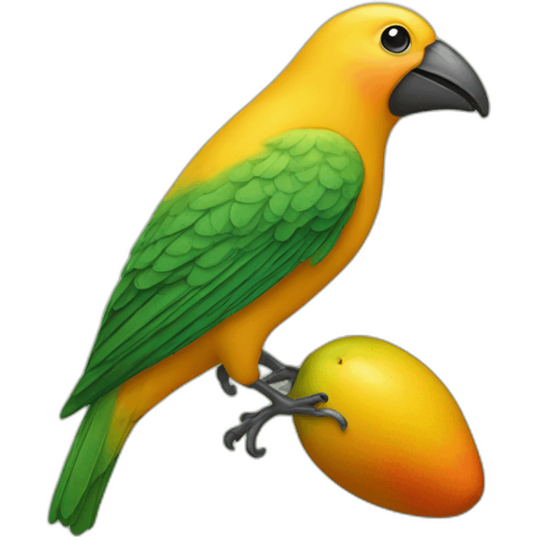 Mango bird emoji