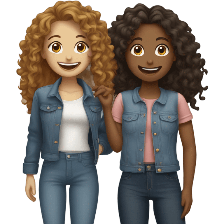 Girl best friends  emoji