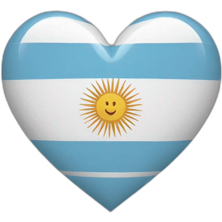 Argentina heart emoji