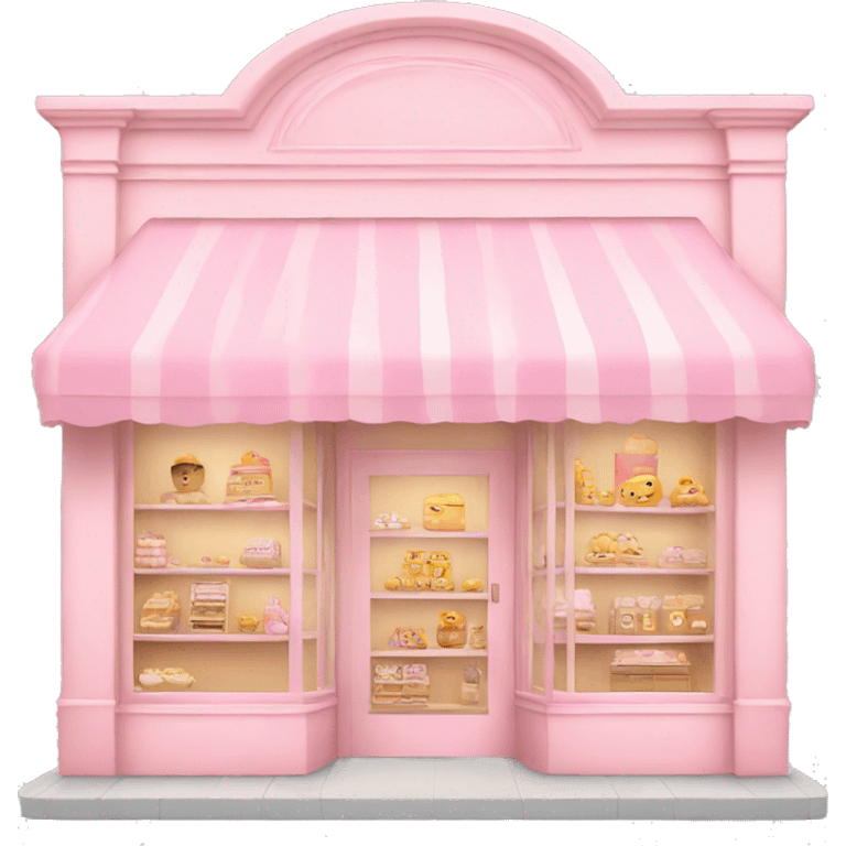 Pastel pink store emoji