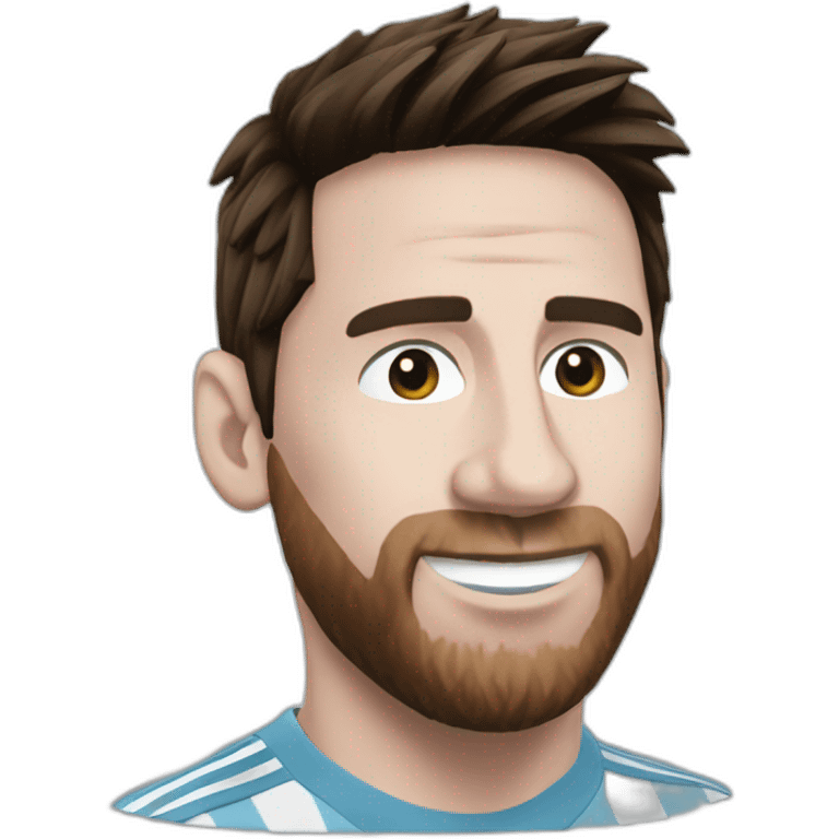 messi argentina emoji