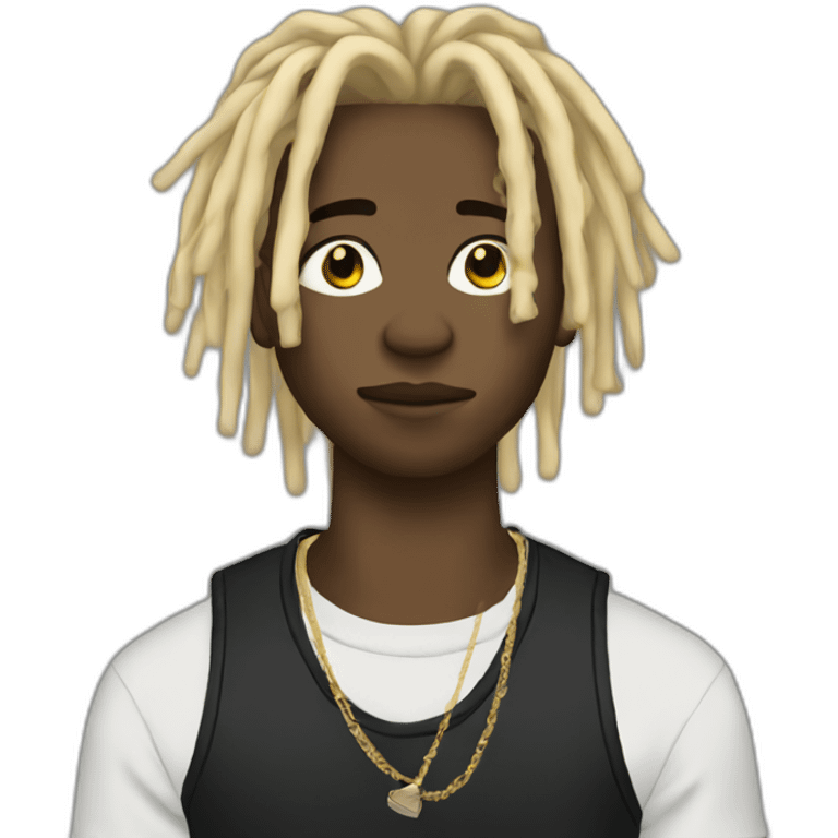 Blonde dreads carti emoji