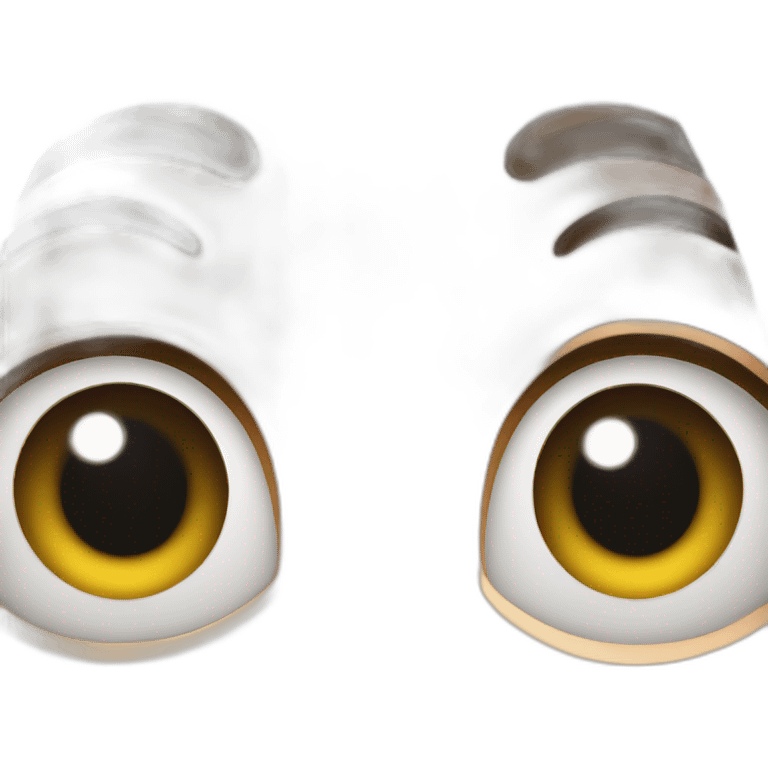 big eyes surprised emoji