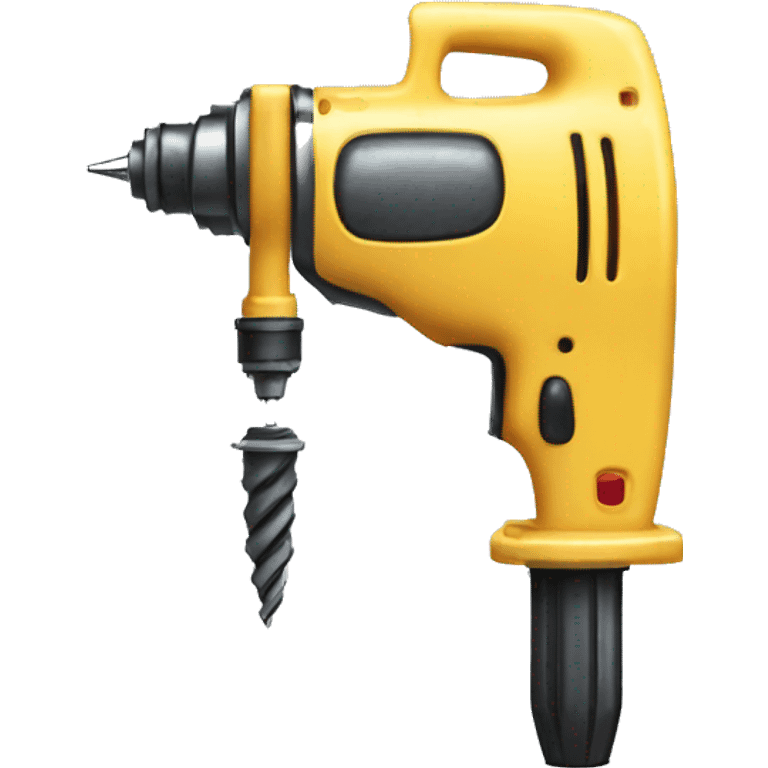 Drill machine emoji