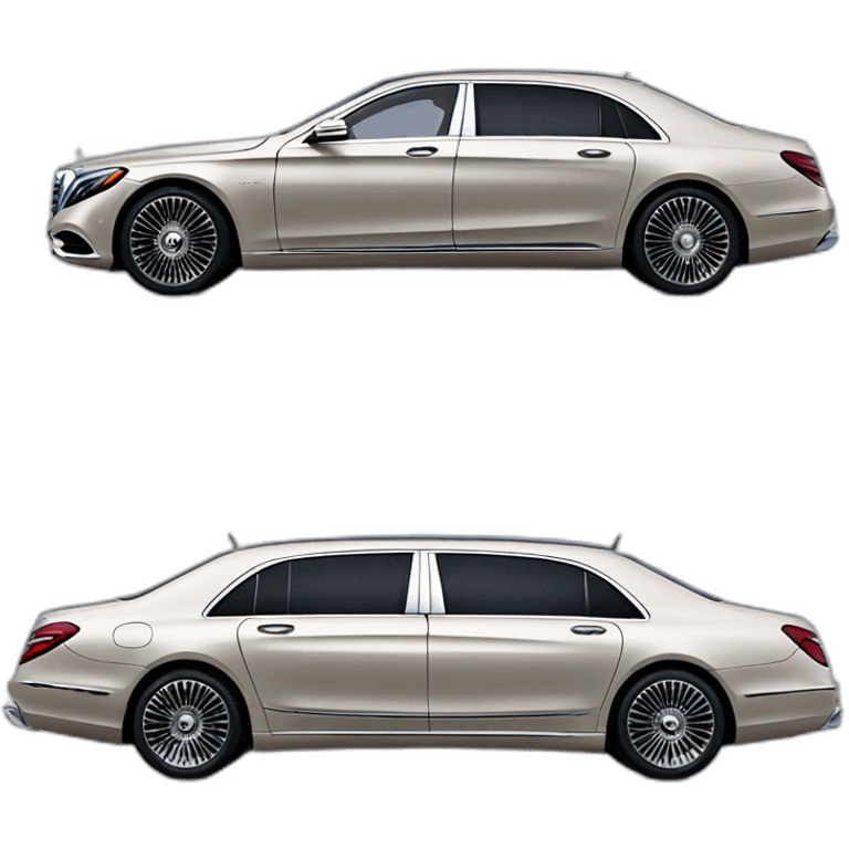 Mercedes maybach 2022 side view emoji