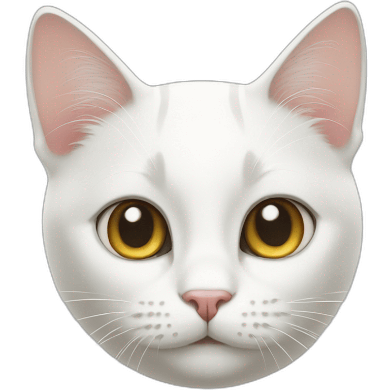 White cat emoji