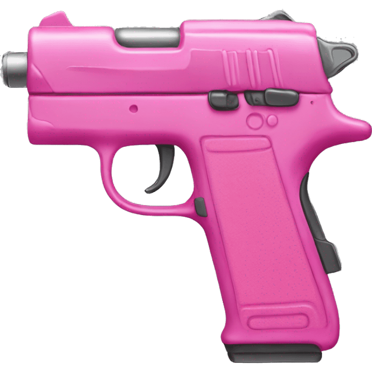 pink gun emoji