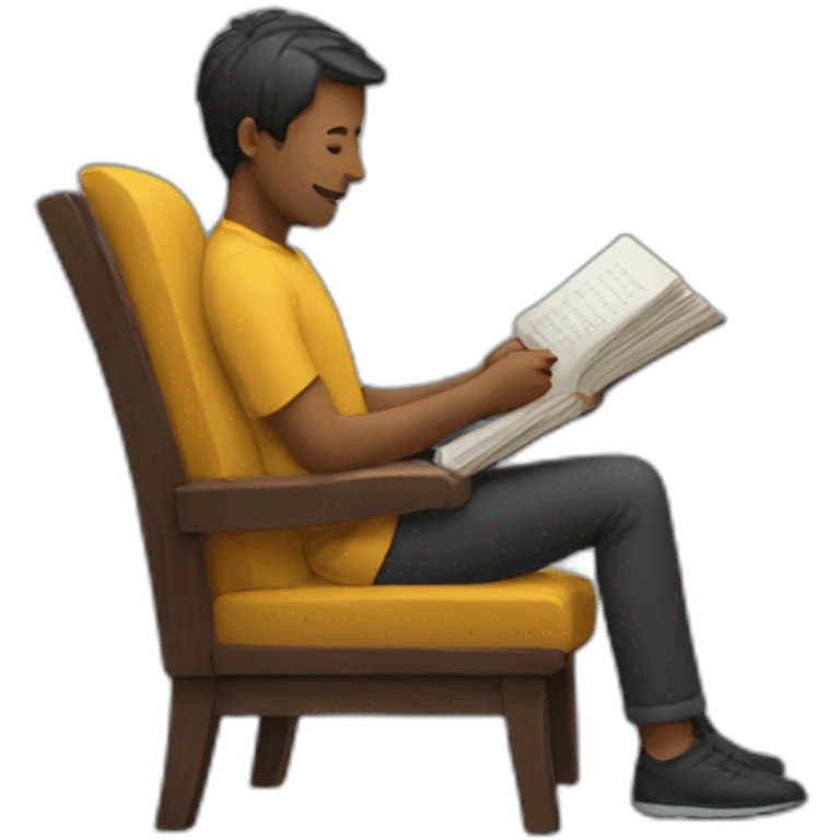 person-reading emoji