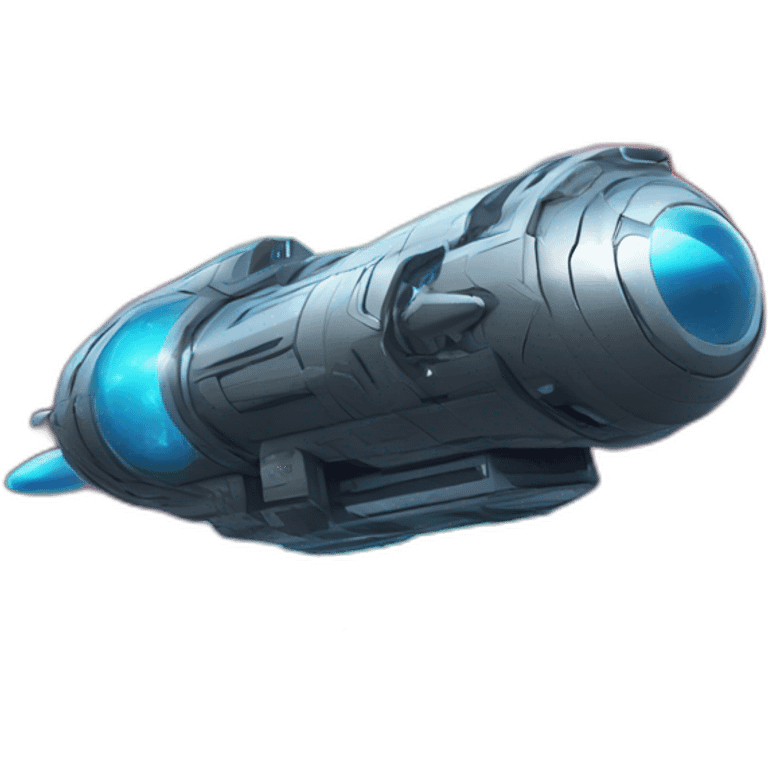 futuristic Supernova Launcher emoji