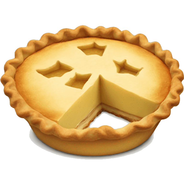 buttery pie emoji