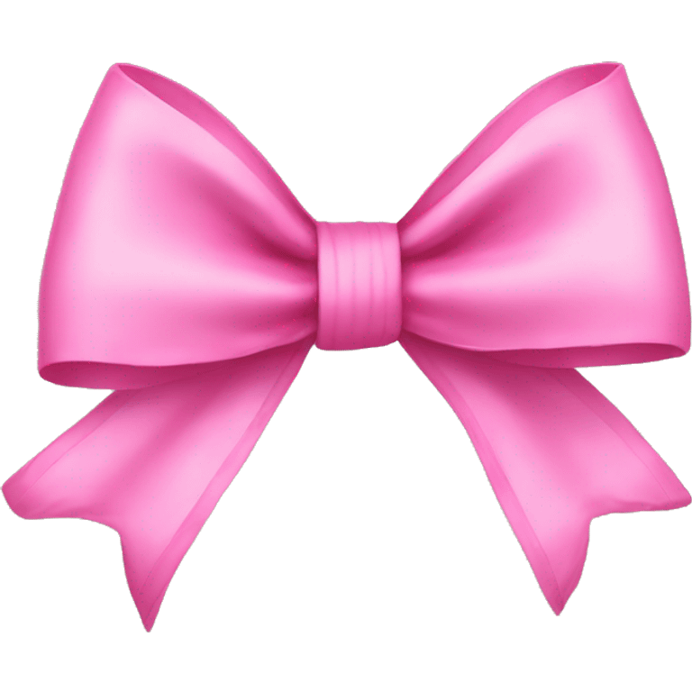 Pink bow emoji