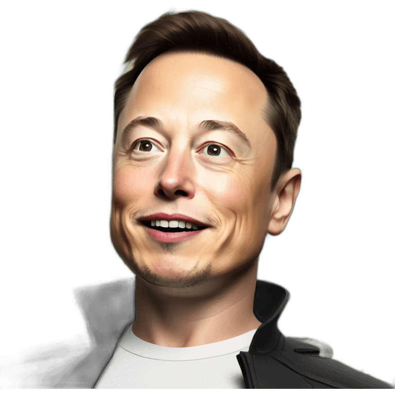 elon musk with million dollar cash  emoji