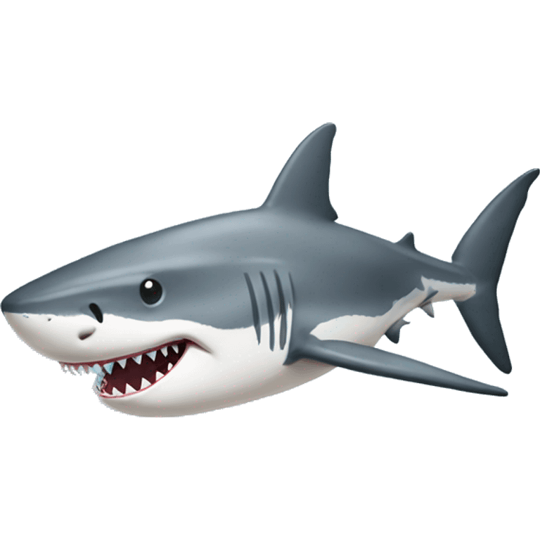 great white shark emoji